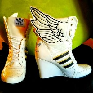 Jeremy Scott Adidas Original Wing Ied Wedges